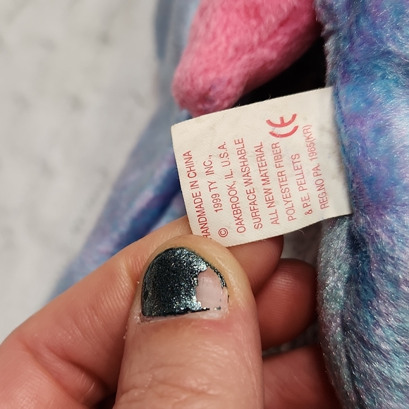 🕸Vintage TY Beanie Babies Flitter the Butterfly 1999 Series - Picture 5 of 7